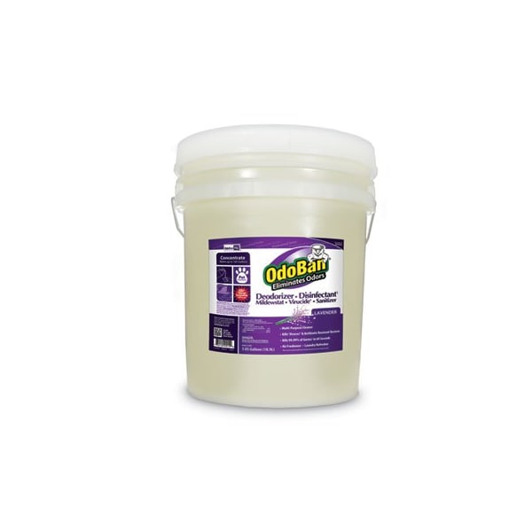 Clean Control OdoBan, CONCENTRATED ODOR ELIMINATOR AND DISINFECTANT, LAVENDER SCENT, 5 GAL PAIL 9111625G - main